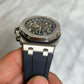 2021 26470ST.OO.A028CR.01.A Black/Blue Preowned Complete