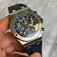 2021 26470ST.OO.A028CR.01.A Black/Blue Preowned Complete